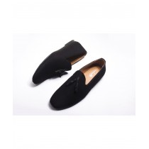 Black Breathable Loafers