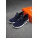 Blue Stylish Design Slip-On Shoes