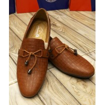 Brown Lace Style Loafers