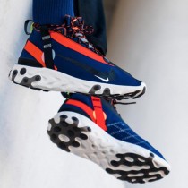 Nike React Runner Mid WR ISPA Blue Void Black