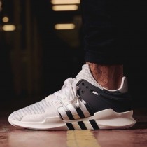 Adidas White Black Stripped Style Casual Shoes