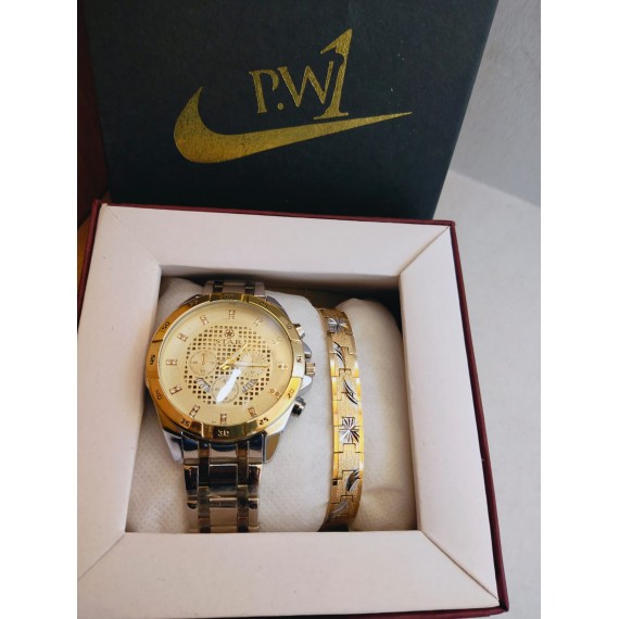 Eid Collection Men's Watch Gift Set HW-119