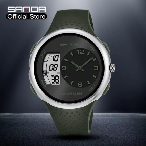 Original SANDA Digital & Analog Watch