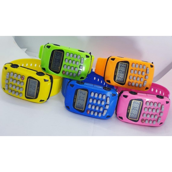 Pack of 2 Kids Car Calculator Watch