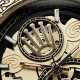 Rolex Engraving Chain Skeleton Date Dial