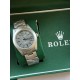 Rolex Made Case Silver Watch