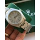 Rolex Made Case Silver Watch