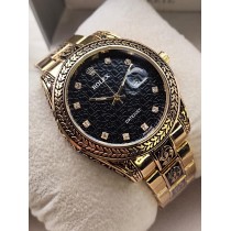 Rolex Super Engraving Chain Gents Watch