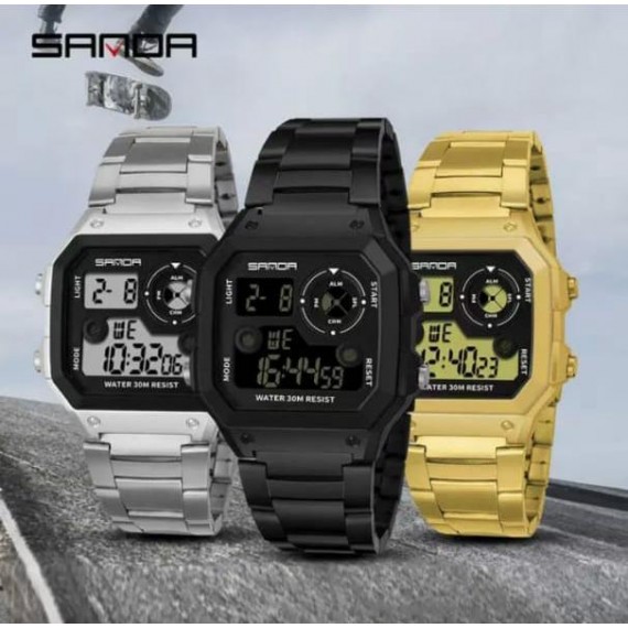 Sanda Orignal Digital Chain Watch