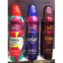 Pack of 3 Glamour Body Spray