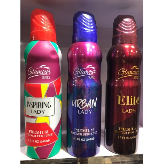 Pack of 3 Glamour Body Spray