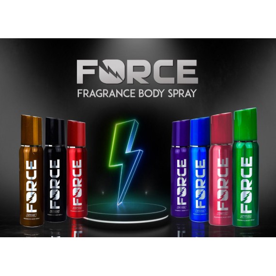 Pack of 2 Force Body Spray