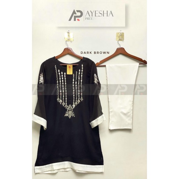 Ayesha Pret Mirror Embroidered 2Pcs MB-96