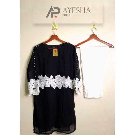 BAMBER CHIFFON 2PCS BY AYESHA PRET