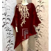 Chiffon Embroided Stylish Design 3pcs Suit MB-40