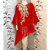 Chiffon Embroided Stylish Design 3pcs Suit MB-43