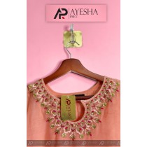 Chiffon Multi Embroidered 3pcs by AYESHAPRET MB-139