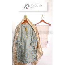 Cotton Jacquard 3pcs By AYESHA PRET MB-24