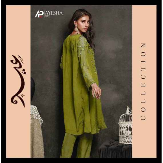 EID SPECIAL HANDWORK CHIFFON COLLECTION BY AYESHAPRET 