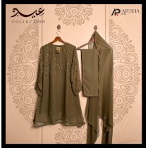 EID SPECIAL HANDWORK CHIFFON COLLECTION BY AYESHAPRET  MB-355