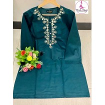 FARIDA ANWER MIRROR EMBROIDERED KURTI