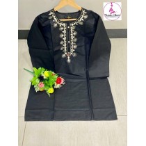 FARIDA ANWER MIRROR EMBROIDERED KURTI MB-119