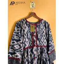 Lawn Printed Frock by AYESHA PRET