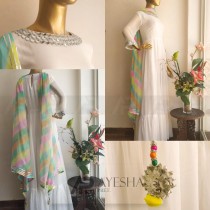 MIRROR MAXI WITH MULTI DUP BY AYESHA PRET