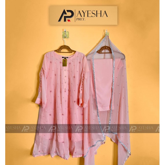 MOST BEAUTIFUL AYEZA KHAN FANCY 3PCS BY AYESHA PRET MB-171