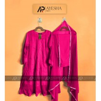 MOST BEAUTIFUL AYEZA KHAN FANCY 3PCS BY AYESHA PRET MB-172