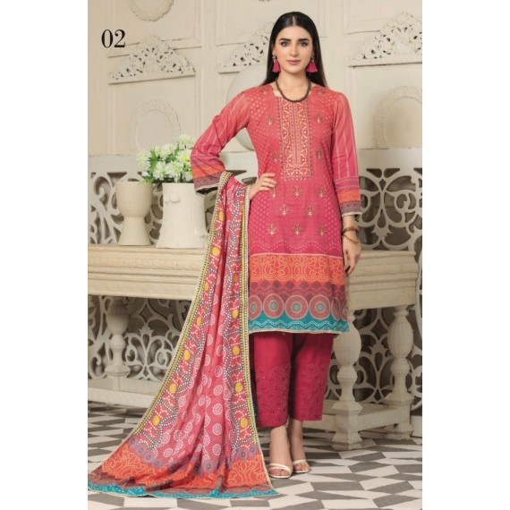 MTF Embroidered Lawn Collection 2021 MB-362