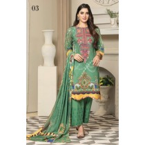 MTF Embroidered Lawn Collection 2021 MB-363