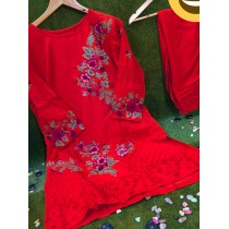 New Eid Collection Heavy Embroidered 2 Pcs MB-253