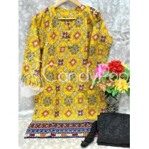 New Summer Printed Embroidery Lawn 3Pcs Suit MB-231