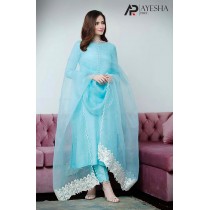 SANA JAVED COTTON 3PCS BY AYESHAPRET