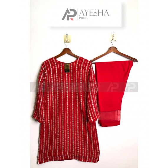 SEQUINCE EMB 2pcs by AYESHA PRET MB-347