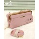 2 in 1 Premium Women Clutch Mobile Wallet