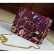 GUESS fLoRal cross body with long chain Bag