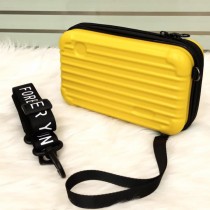 Luxury Suitcase Shape Crossbody Clutch Bag