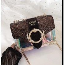 Jing Pin Stylish Holo Cross Body Bag FHB-198