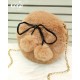 New Fluffy Furr Korean Style Crossbody Bag