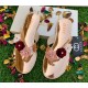 GUCCI Flower Flat Slipper