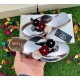 GUCCI Flower Flat Slipper SCM-062