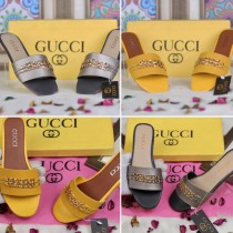 GUCCI Strap Chain Style Slipper