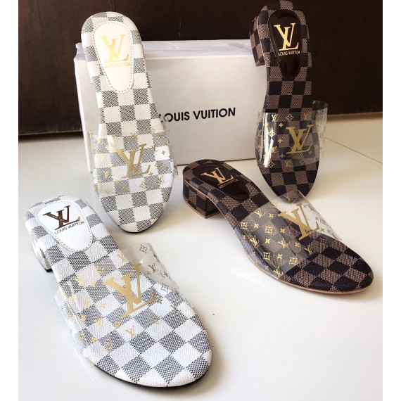 Louis Vuitton LV Low Heel Casual Sandal 