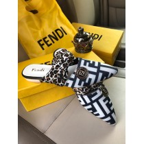 Fendi Flat Mules 