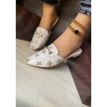 Gucci Embroidery Casual Pump