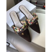 Versace Flat Ribbon Mules SCM-042 