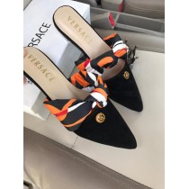 Versace Flat Ribbon Mules SCM-043