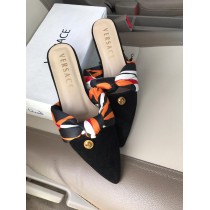 Versace Flat Ribbon Mules SCM-043